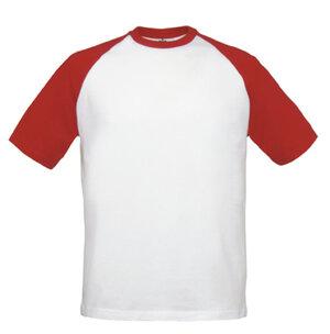 B&C BC230 - Contrast Raglan Sleeve Baseball T-Shirt