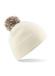 Beechfield BF450 - Snowstar beanie Off White/Mocha