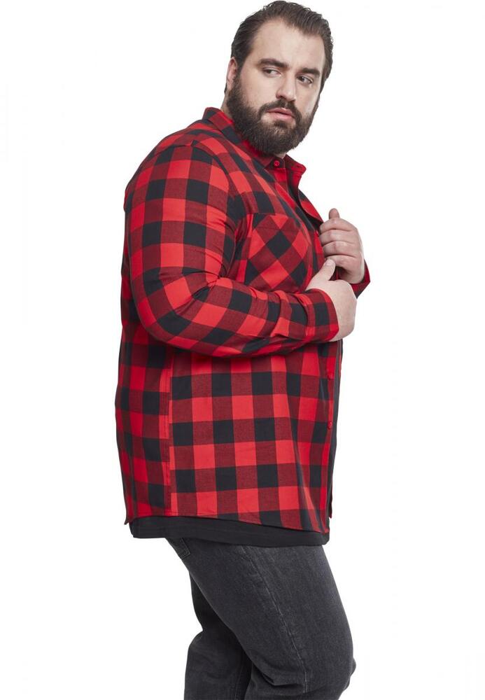 Urban Classics TB297 - Checked Flanell Shirt