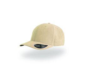 ATLANTIS AT058 - Casquette 6 pans mid visor faux suède