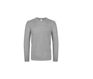 B&C BC05T - Long-sleeved men's t-shirt Sport Grey