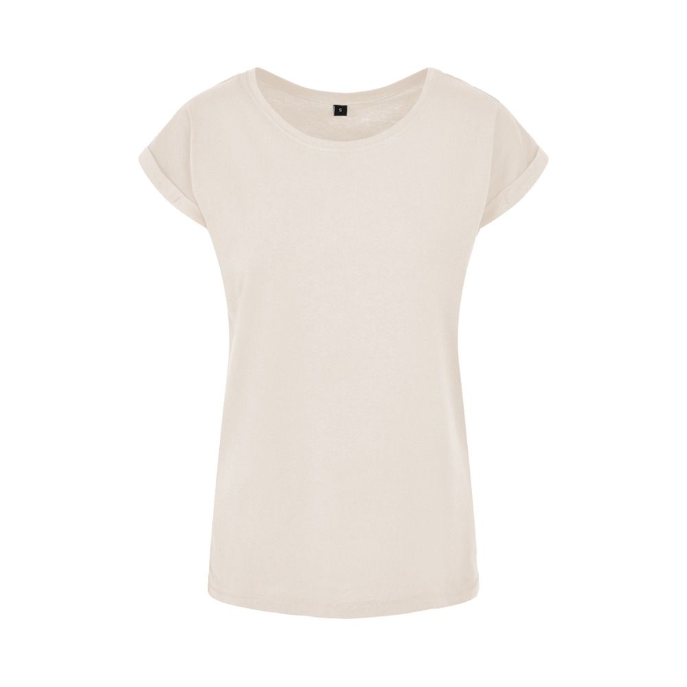 Build Your Brand BY021 - Ladies Extended Shoulder Tee