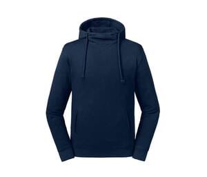 Russell RU209M - Pure Organic high neck hooded sweatshirt