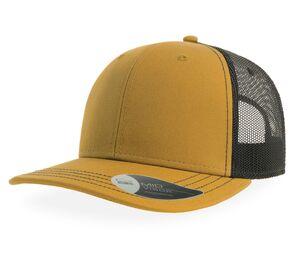 Atlantis AT212 - Trucker cap Mustard / Black