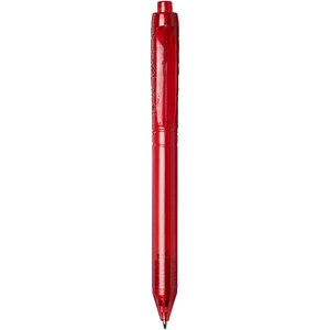 PF Concept 106578 - Vancouver recycled PET ballpoint pen Transparent red