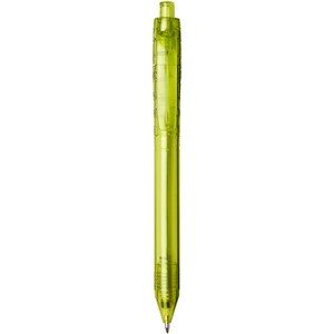 PF Concept 106578 - Vancouver recycled PET ballpoint pen Transparent lime