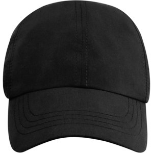 Elevate NXT 37516 - Mica 6 panel GRS recycled cool fit cap Solid Black