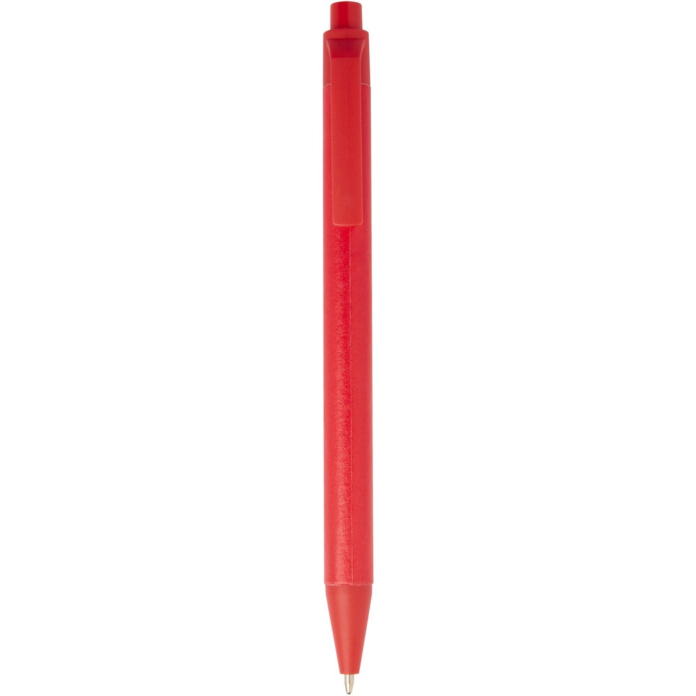 PF Concept 107839 - Chartik monochromatic recycled paper ballpoint pen with matte finish