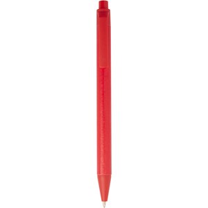 PF Concept 107839 - Chartik monochromatic recycled paper ballpoint pen with matte finish Red