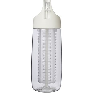 PF Concept 100784 - HydroFruit 700 ml recycled plastic sport bottle with flip lid and infuser