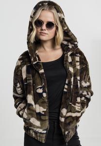 Urban Classics TB1753C - Ladies Camo Teddy Jacket