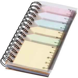 PF Concept 106736 - Spinner spiral notebook with coloured sticky notes