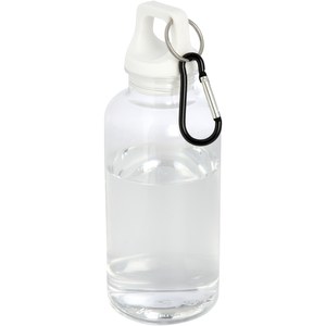 PF Concept 100778 - Oregon 400 ml RCS certified recycled plastic water bottle with carabiner