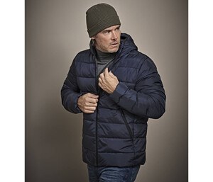 TEE JAYS TJ9646 - Recycled polyester hooded down jacket 